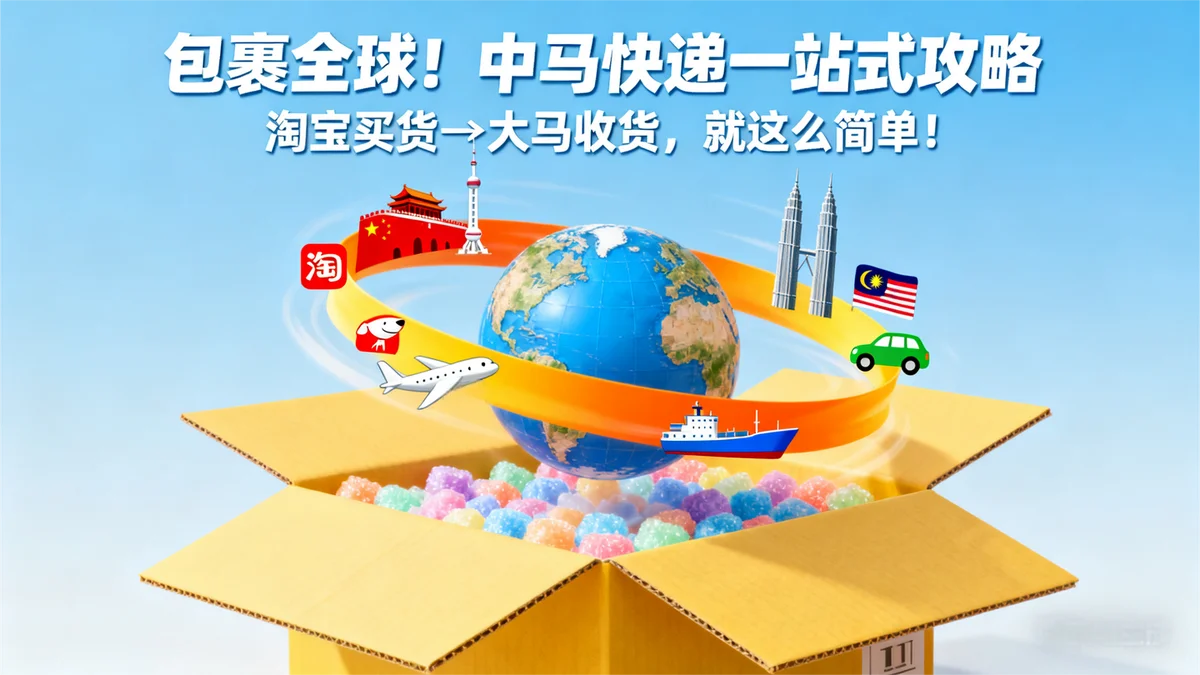 马来西亚留学生快递指南：手把手教你淘宝/JD网购直邮，第三方集运到马来西亚！