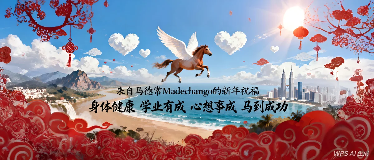 🎊 MADECHANGO 2026新年贺信