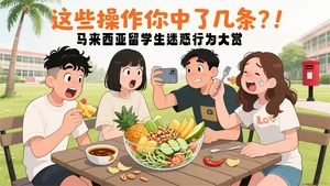 马来西亚留学生的迷惑行为大赏：这些操作你都中了几条？