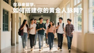 留学大马别孤单 | 如何搭建黄金人脉网，让未来机会滚滚来！