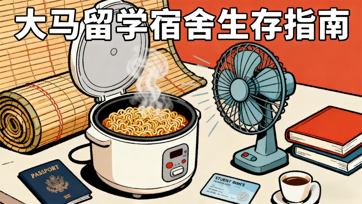 马来西亚留学宿舍生存指南