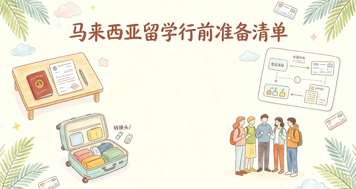 马来西亚留学行前准备清单