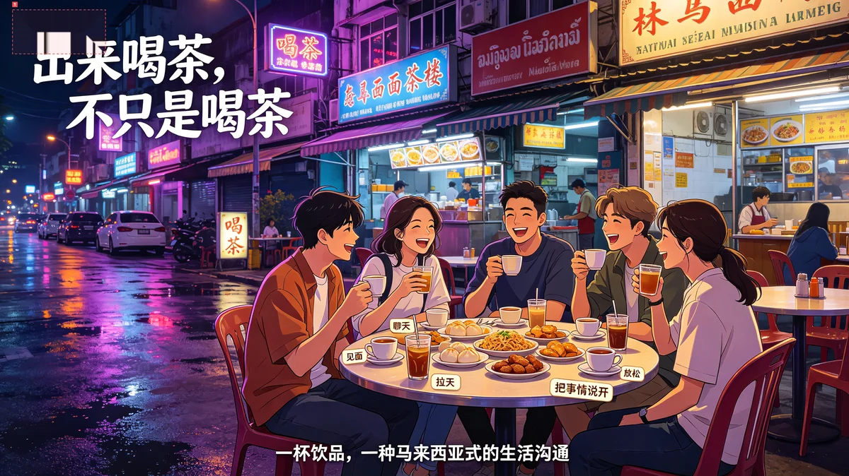 为什么马来西亚人如此热爱“喝茶”？喝的其实不只是茶