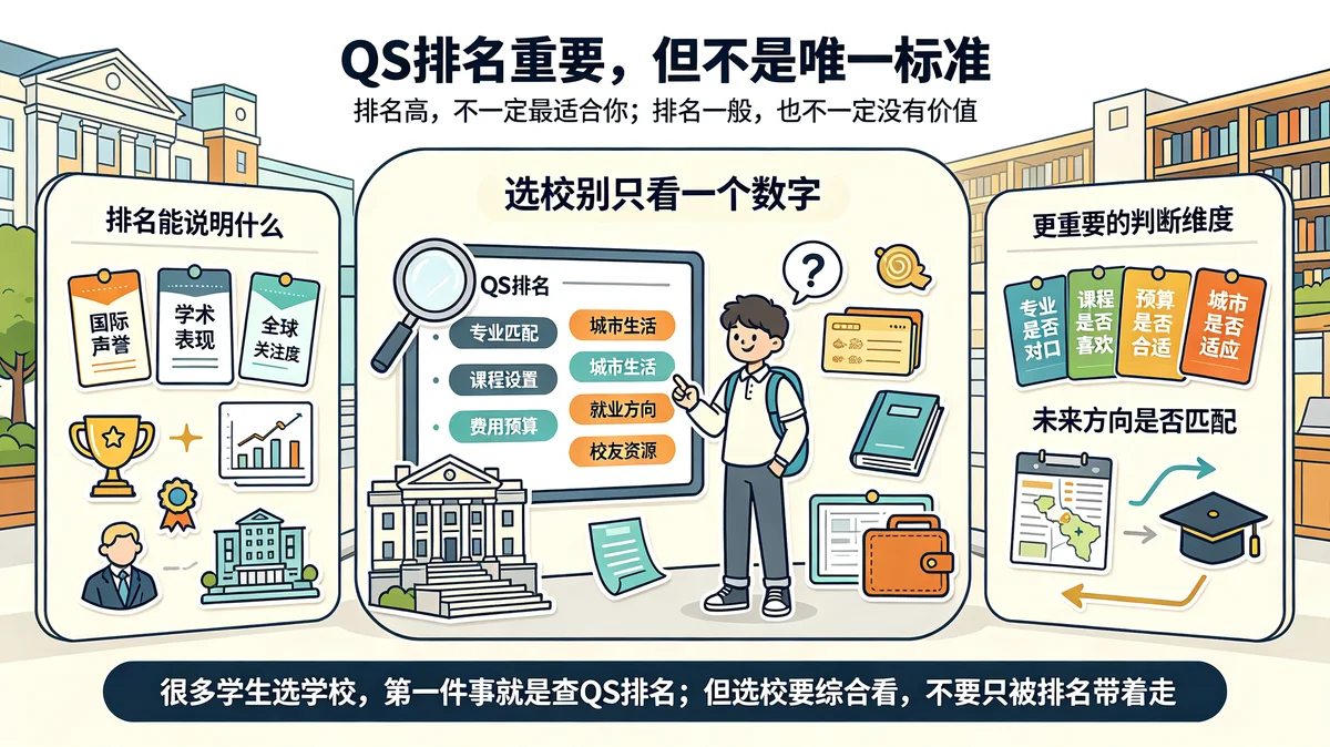 QS 排名重要吗？马来西亚留学不能只看这一项