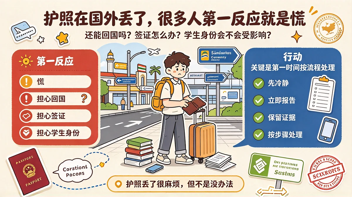 在马来西亚护照丢了怎么办？先别慌，按这几步来