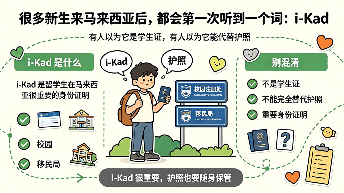 马来西亚留学生的 i-Kad 是什么？它能代替护照吗？ 开头钩子：