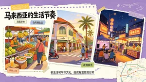 马来西亚的夜生活和早市文化，为什么这么有烟火气？